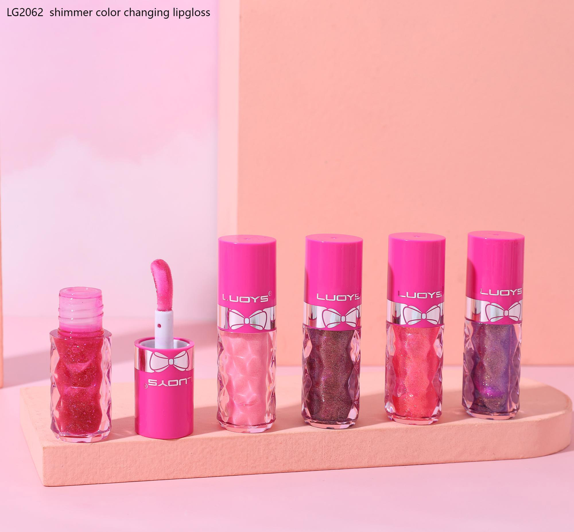 LG2062 shimmer color changing lipgloss