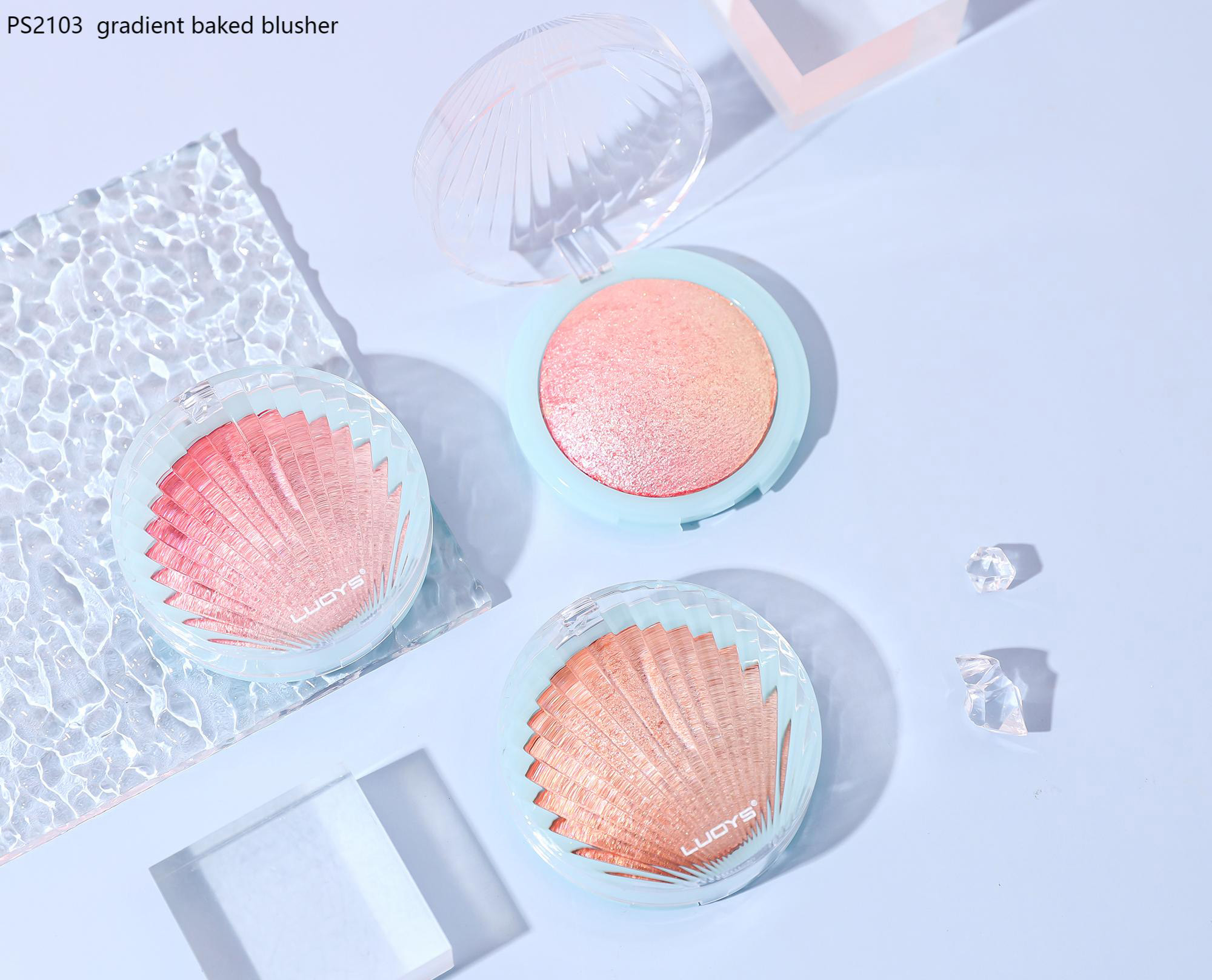 PS2103 gradient baked blusher