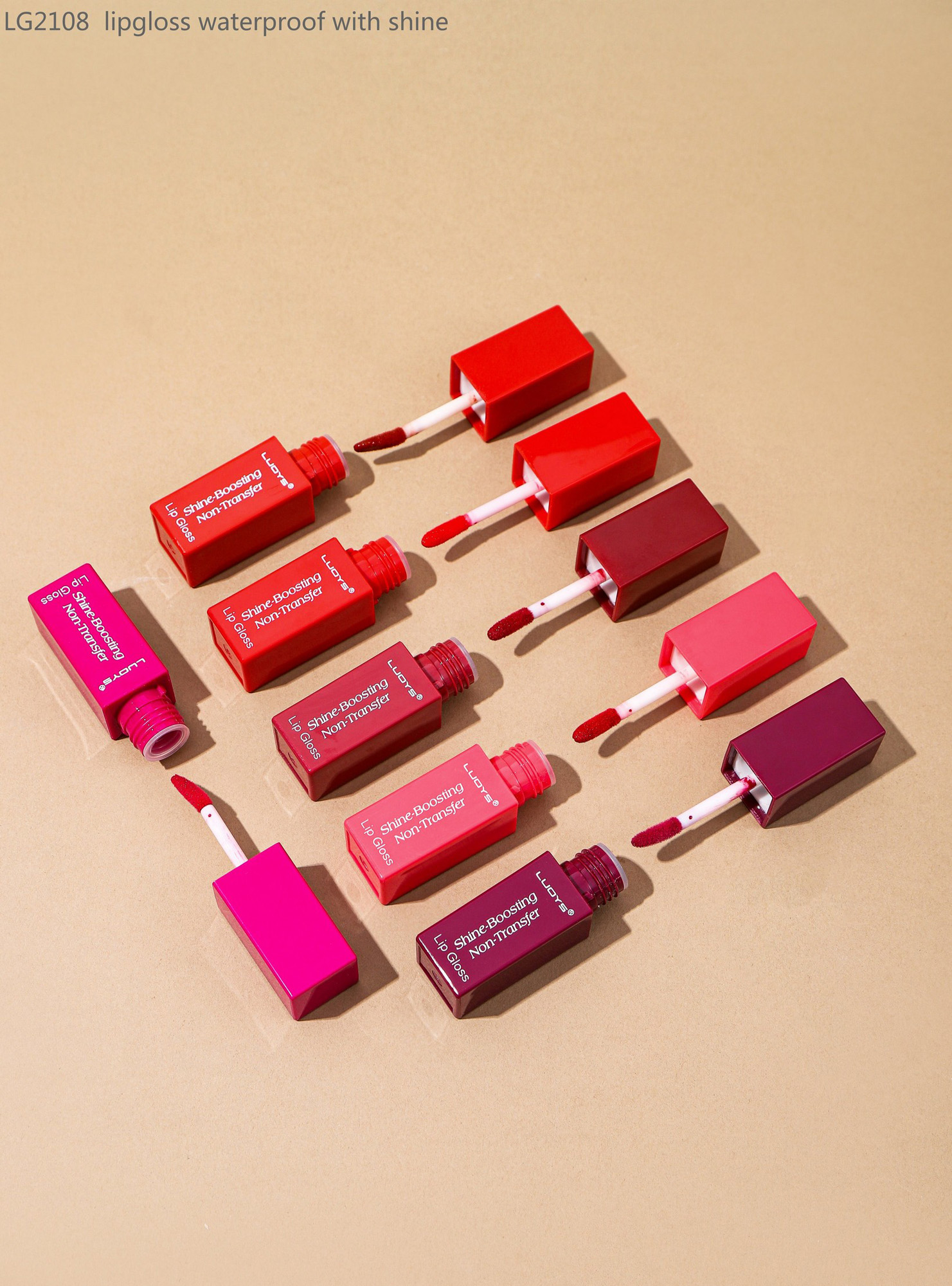 LG2108 lipgloss waterproof with shine
