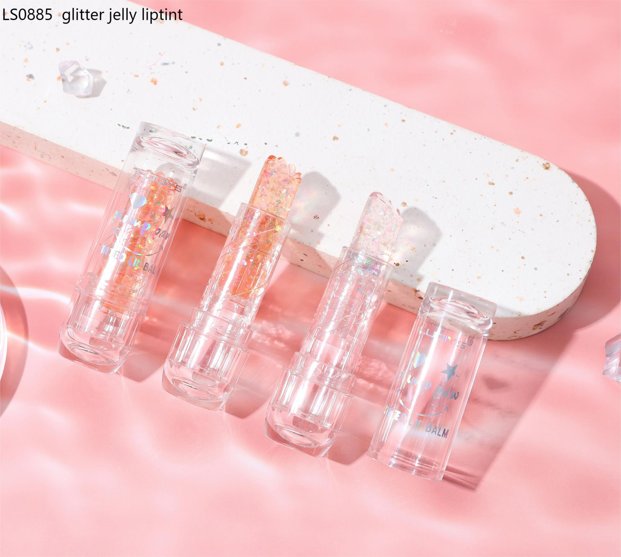 LS0885 glitter jelly liptint