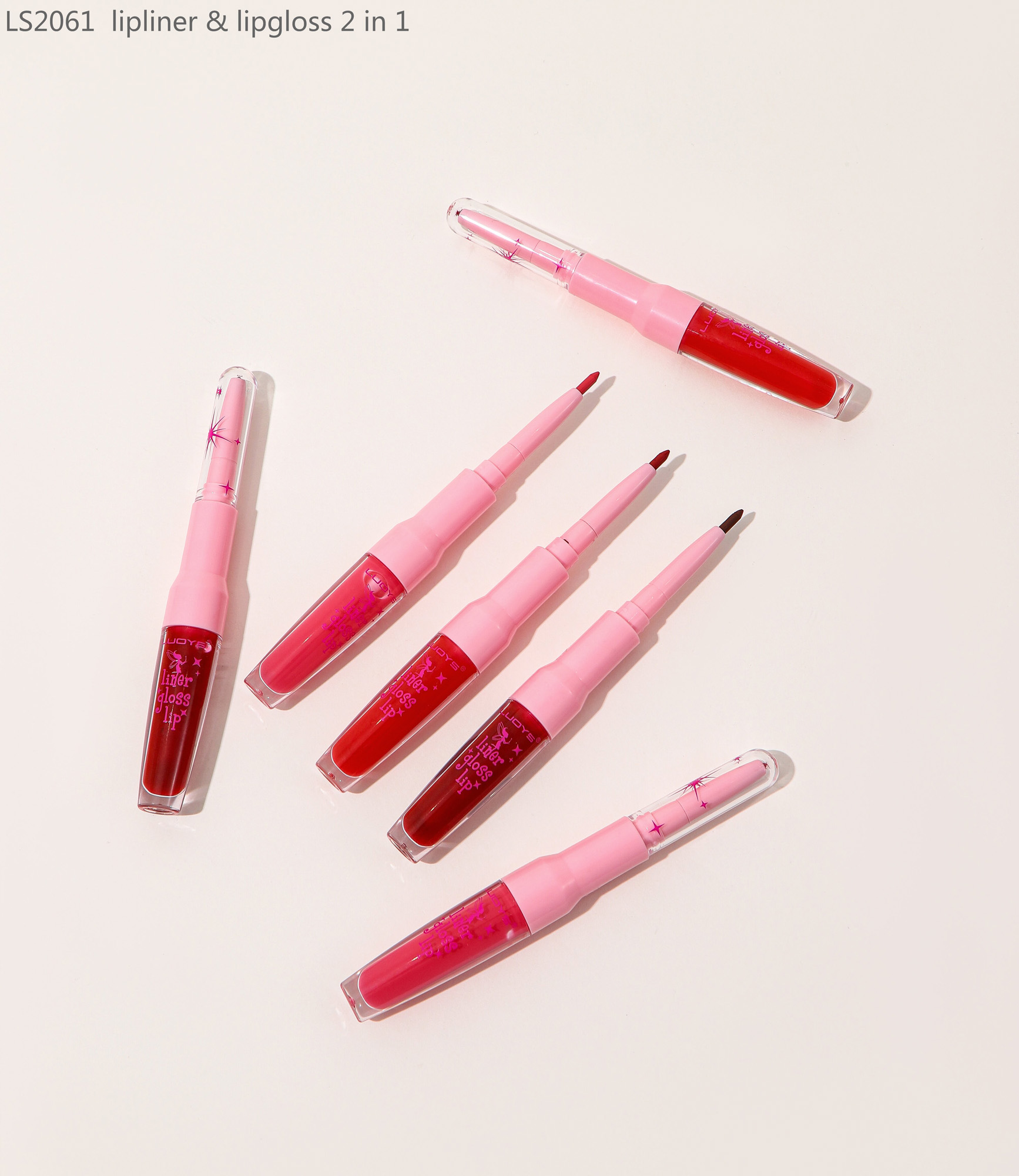 LS2061 lipliner & lipgloss 2 in 1