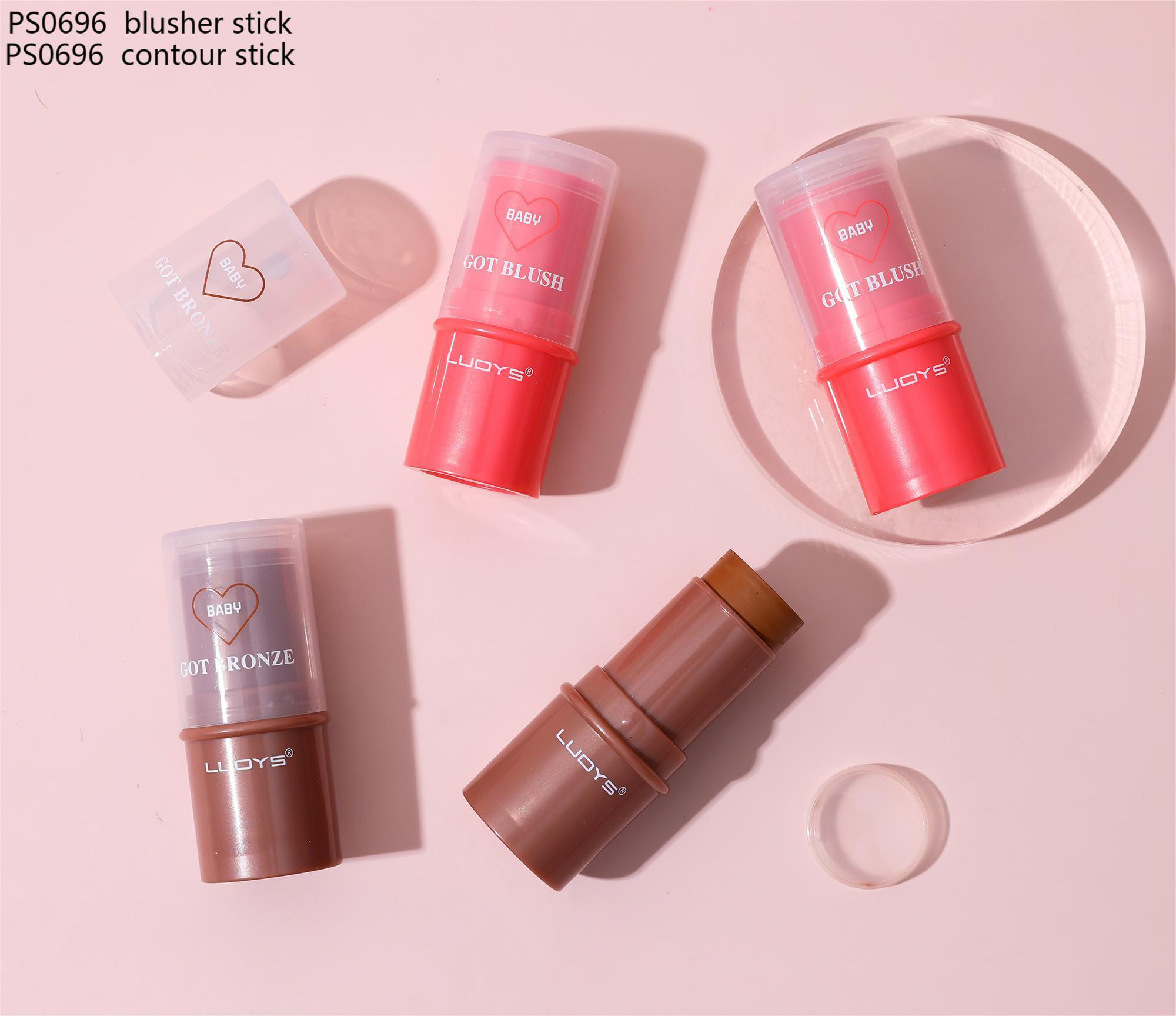 PS0696 blusher stick PS0696 contour stick
