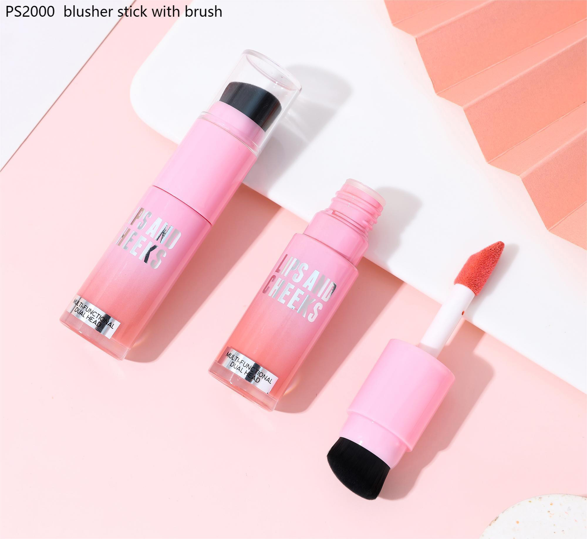 PS2000 blusher stick with brush