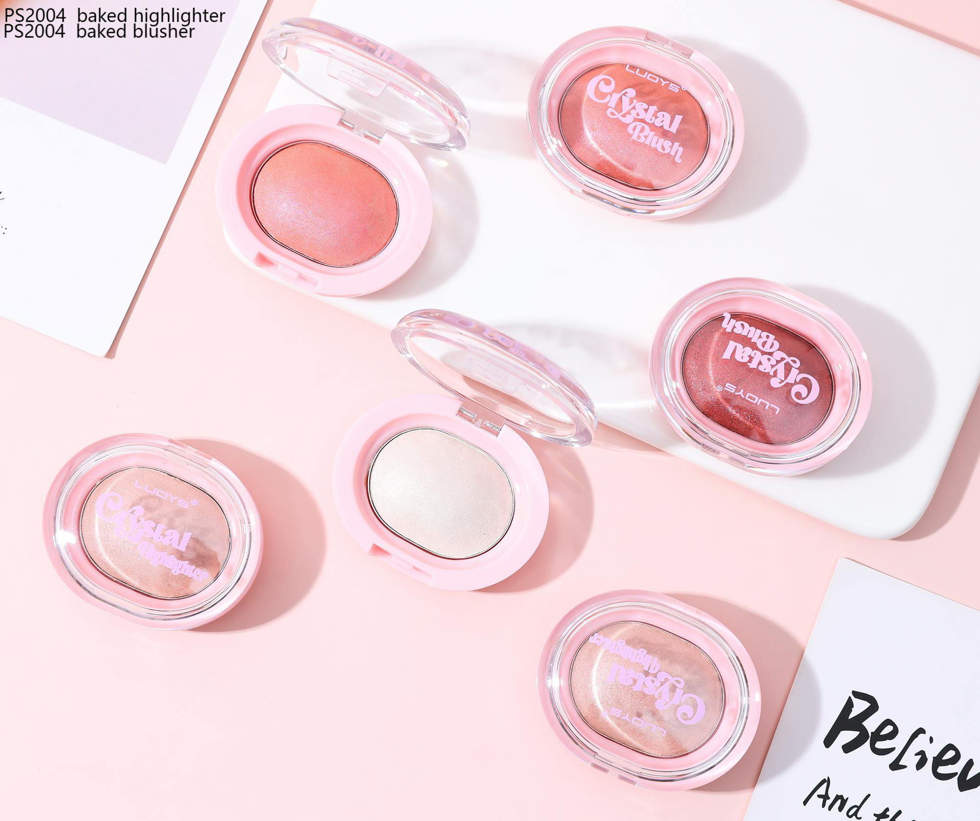 PS2004 baked highlighter PS2004 baked blusher
