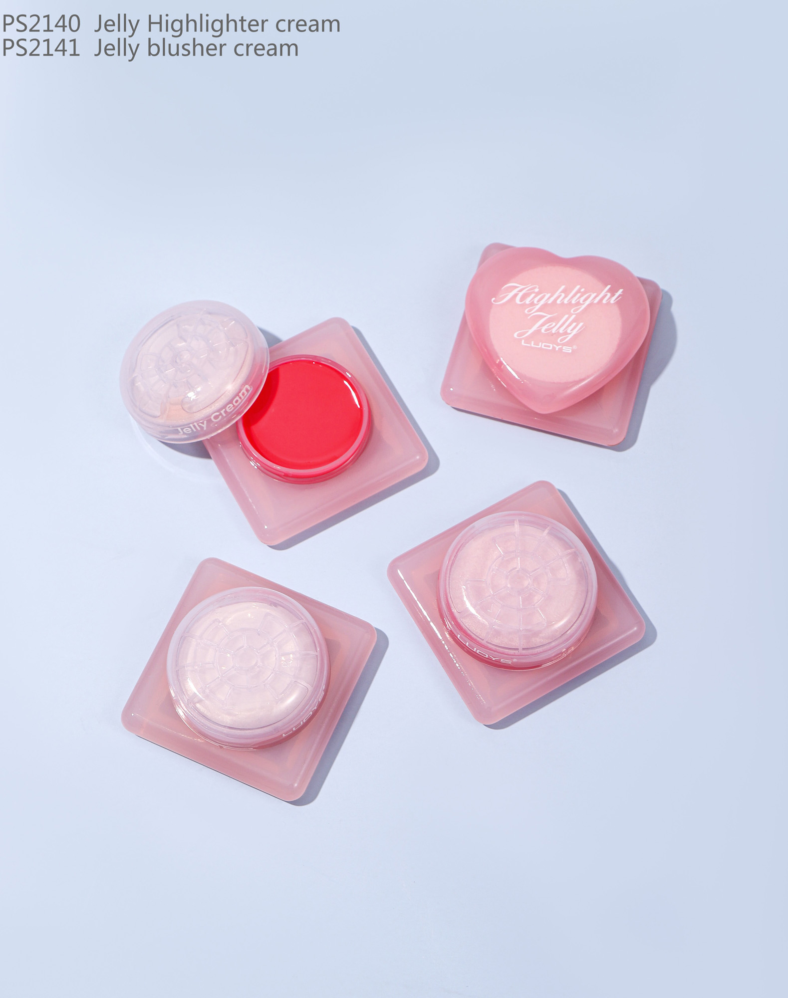 PS2140 Jelly Highlighter cream PS2141 Jelly blusher cream