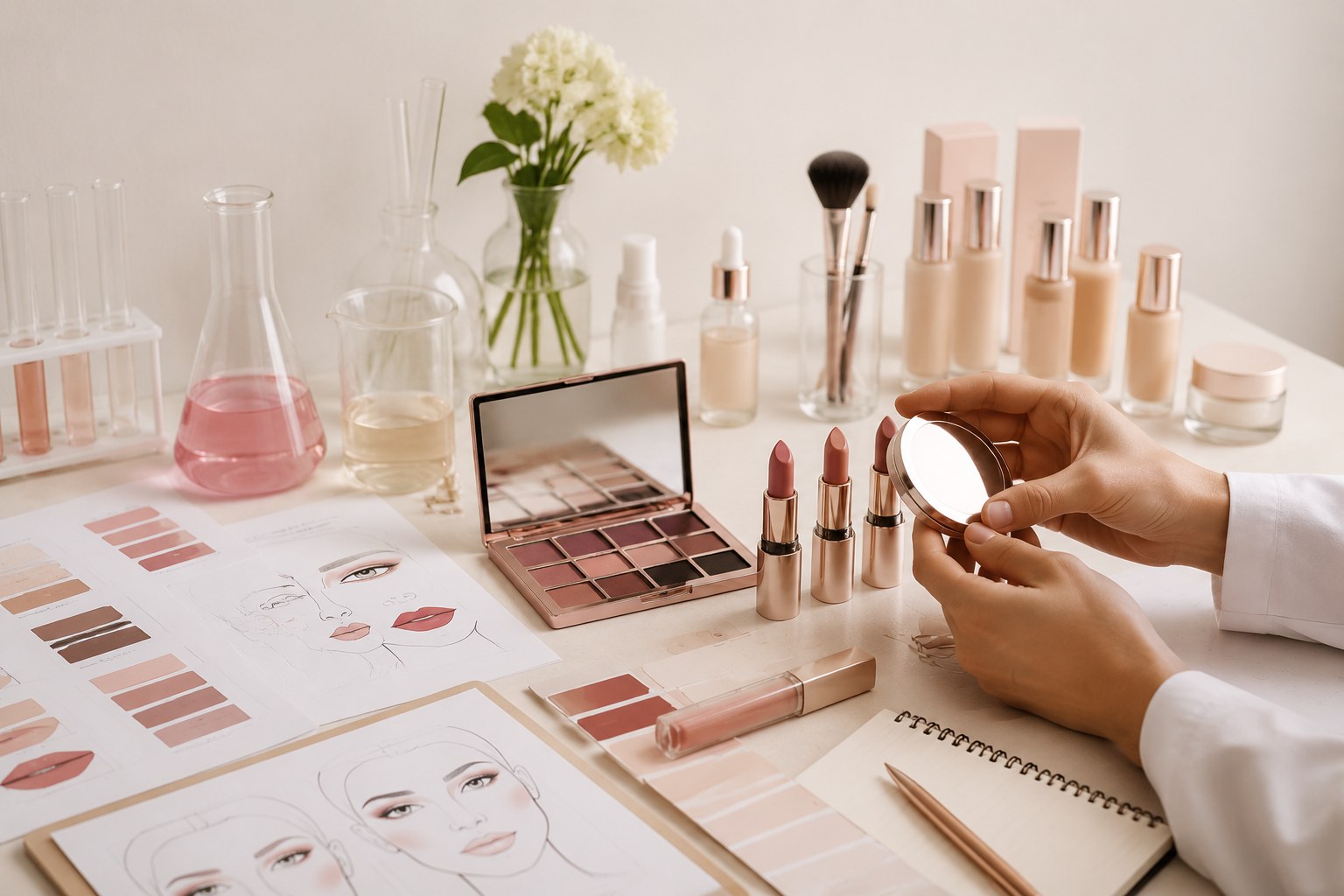How to Start a Makeup Line with a Private Label Cosmetics Manufacturer