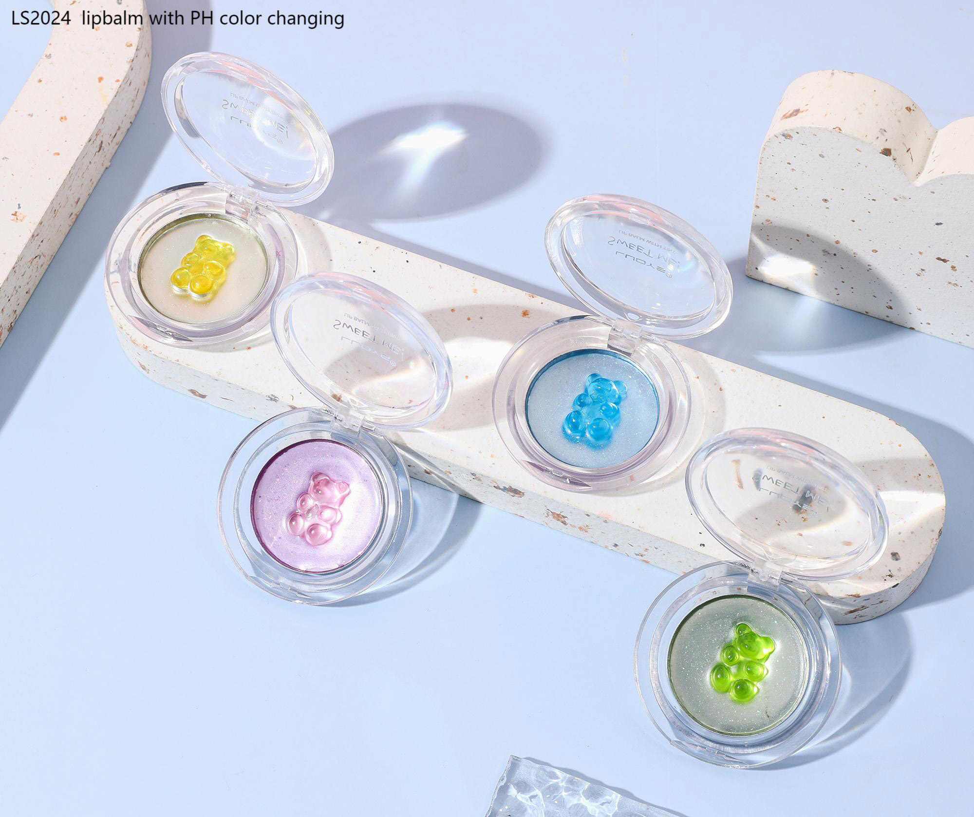 LS2024 lipbalm with PH color changing